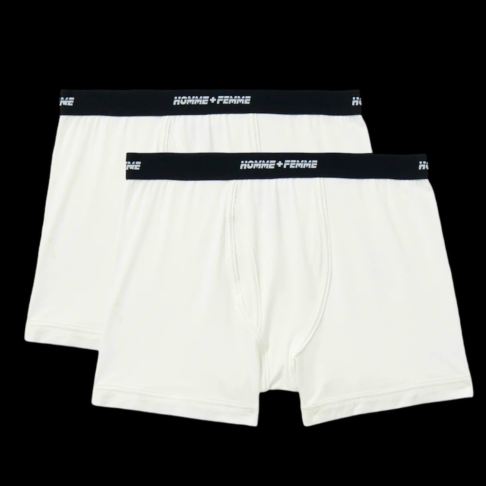 ✌🏼New! Homme+Femme Pair of Logo Boxers